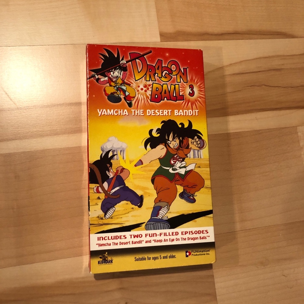 Dragon Ball VHS - Yamcha the Desert Bandit